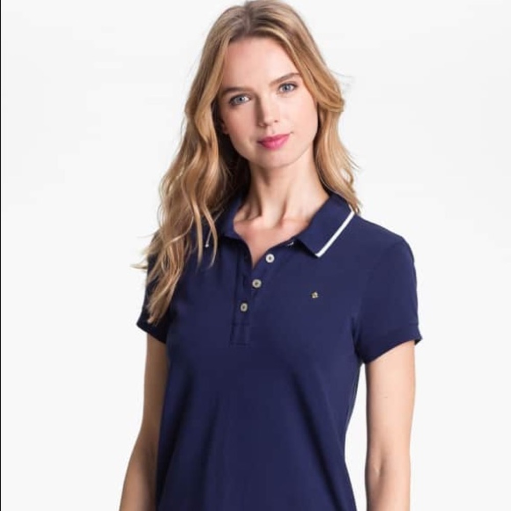 Kate Spade Classic Purple Polo Shirt